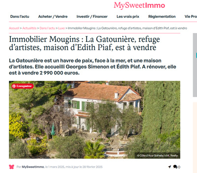 La Gatounière in Mougins: A historic estate ready for reinvention